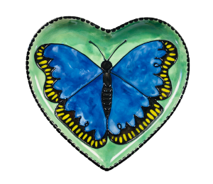 Phoenix Butterfly Plate