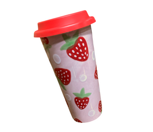 Phoenix Strawberry Travel Mug