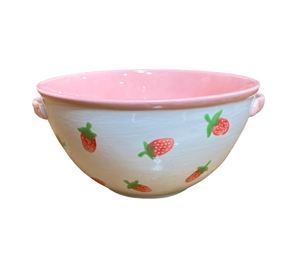 Phoenix Strawberry Print Bowl