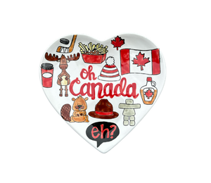 Phoenix Canada Heart Plate