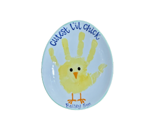 Phoenix Little Chick Egg Plate