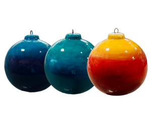 Phoenix Jewel Toned Ombre Ornament