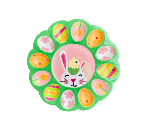 Phoenix Easter Sherbet Egg Plate