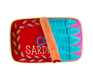 Phoenix Sardines Dinner Plate