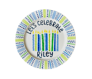 Phoenix Let's Celebrate Plate