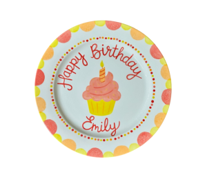 Phoenix Birthday Cupcake Plate